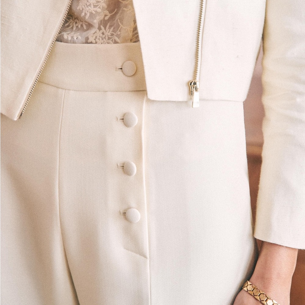 SEZANE high waisted trousers